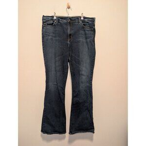 Silver Jeans Calley bootcut w36/l33 dark wash high rise western